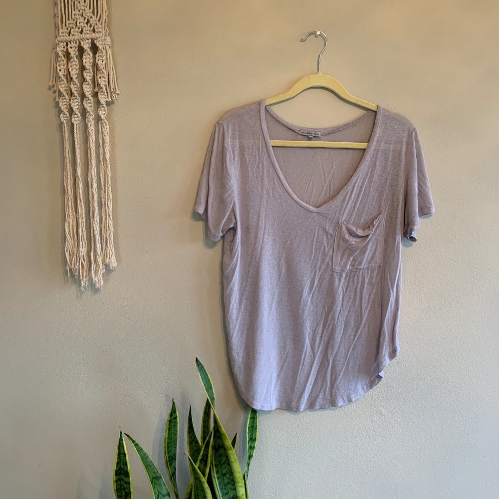 Lavender Basic Tee